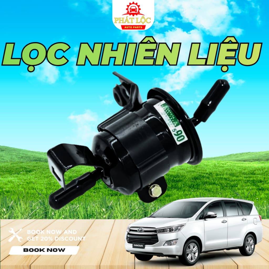 Lọc xăng Innova 2004-2022 ( Toyota chính hãng)