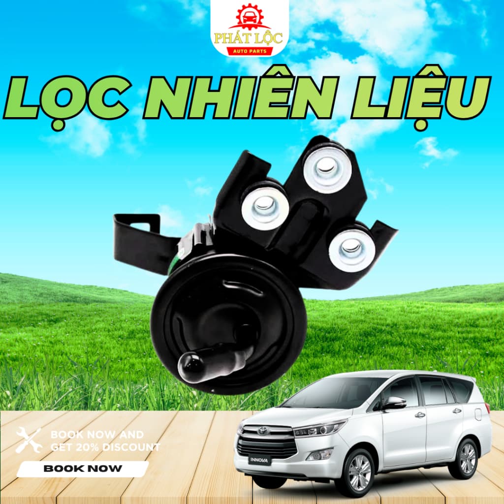 Lọc xăng Innova 2004-2022 ( Toyota chính hãng) - ảnh 3