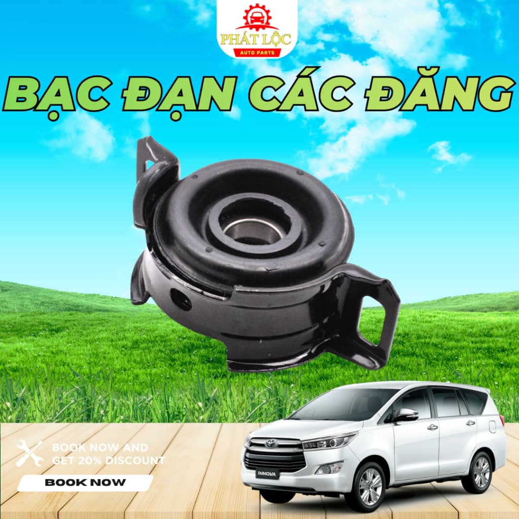 Bạc đạn treo láp, bi treo các đăng Innova 2004-2022 ( Toyota chính hãng)