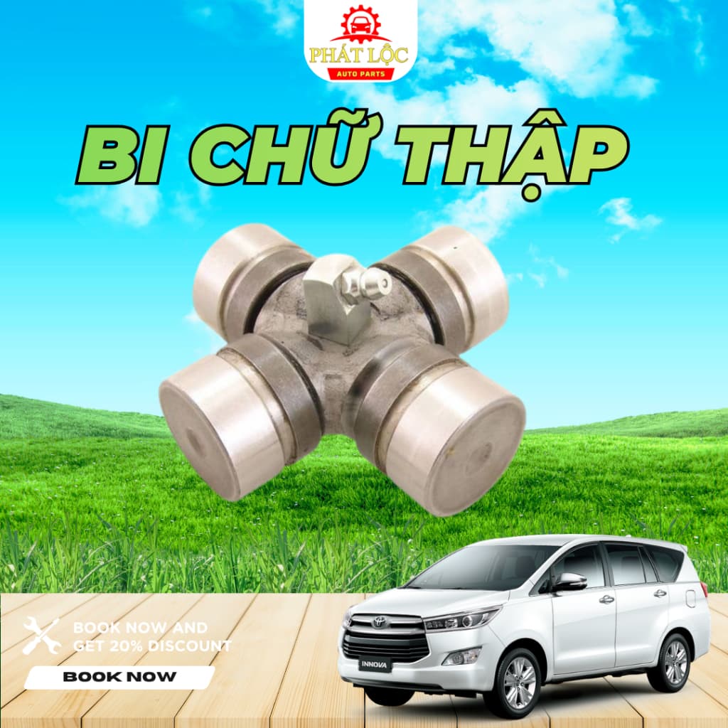 Bi chữ thập Innova 2004-2022 ( Toyota chính hãng) - ảnh 2