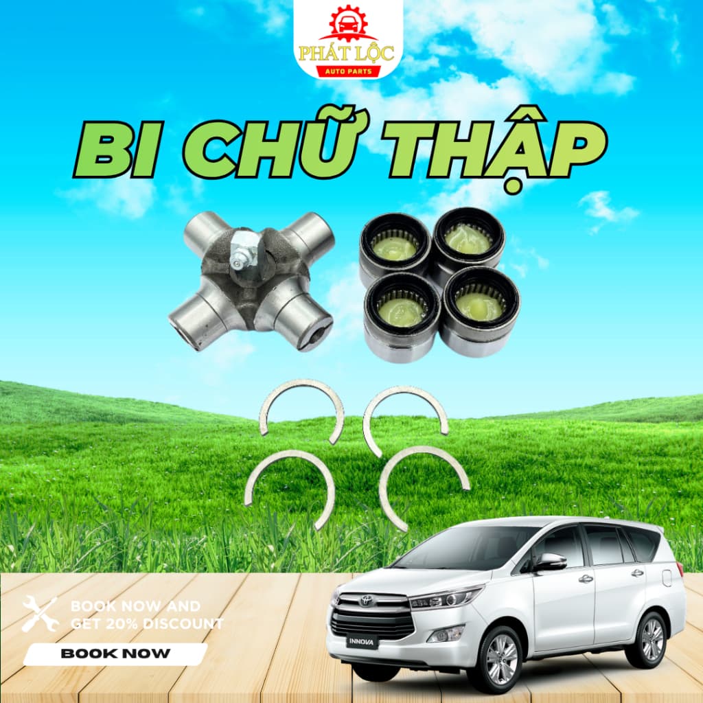 Bi chữ thập Innova 2004-2022 ( Toyota chính hãng) - ảnh 3