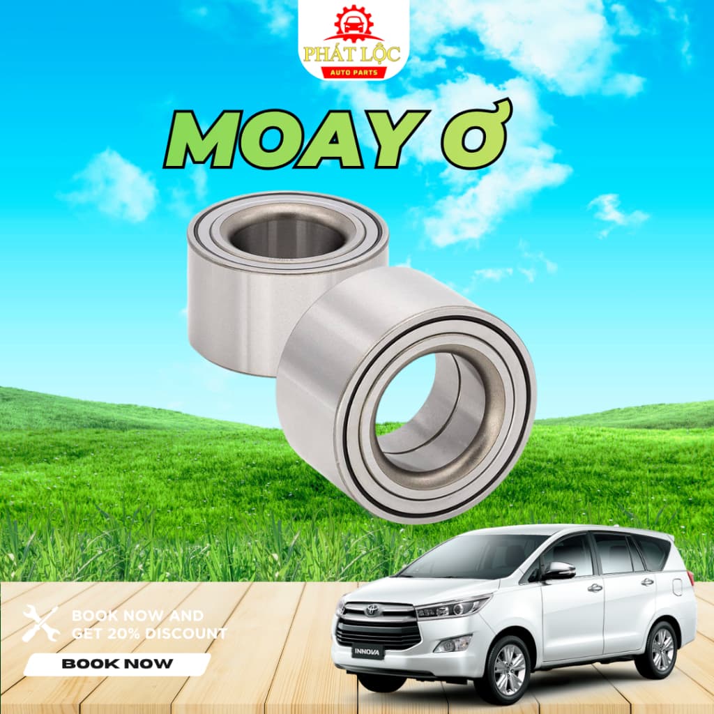 Moay ơ trước, bi moay ơ trước Innova 2004-2022 ( Toyota chính hãng) - ảnh 3