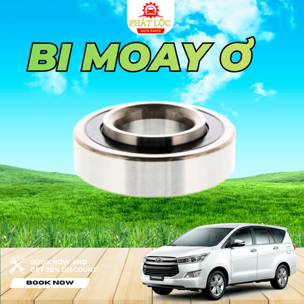 Bi moay ơ sau, bạc đạn bánh sau Innova 2004-2022 ( Toyota chính hãng) - ảnh 3