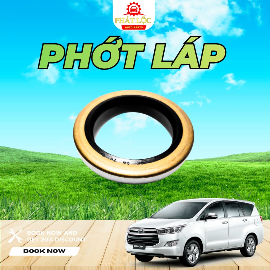 Phớt láp sau Innova 2004-2022 (Toyota chính hãng) - ảnh 3