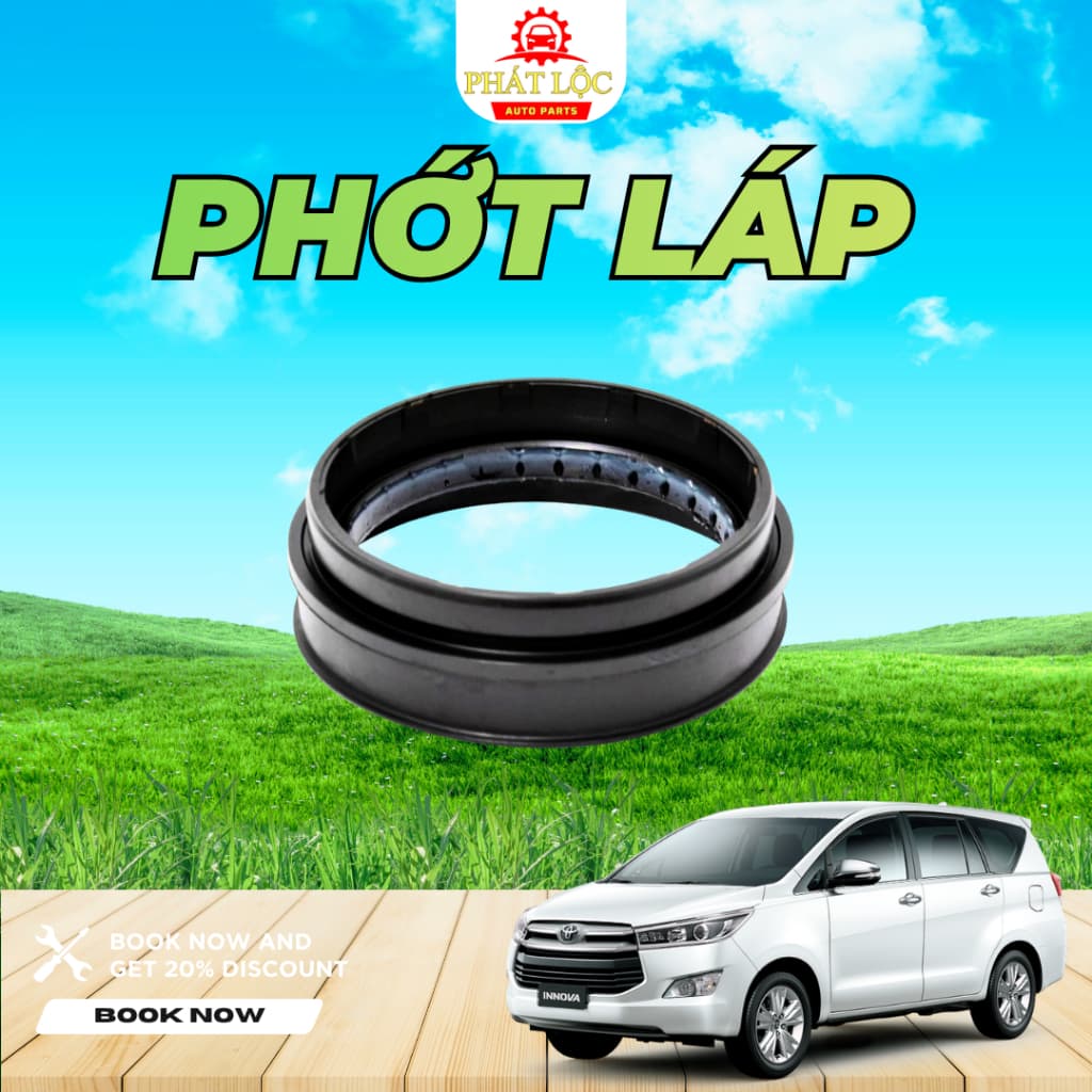 Phớt láp sau Innova 2004-2022 (Toyota chính hãng) - ảnh 2