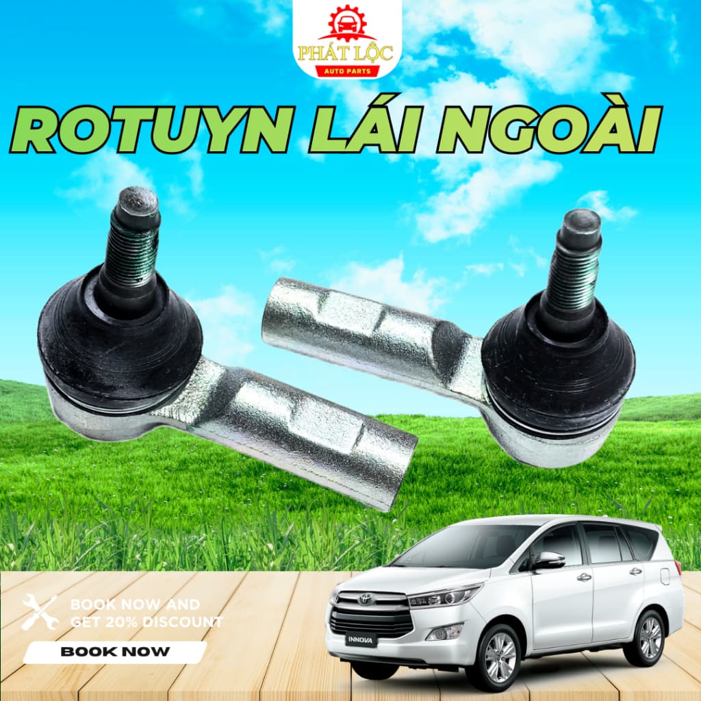 Rotuyn lái ngoài Innova 2004-2022 ( Toyota chính hãng)