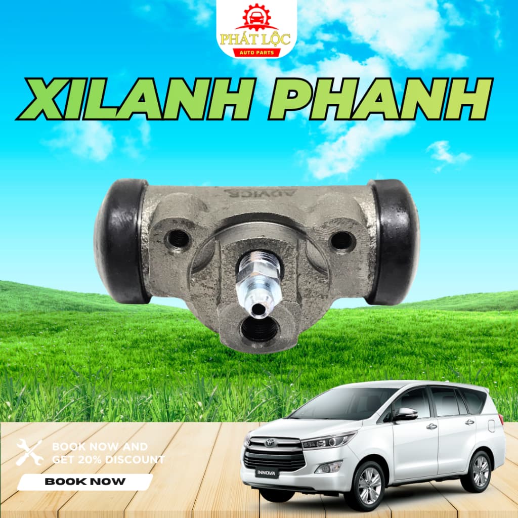 Xi lanh phanh sau Innova ( Toyota chính hãng) - ảnh 3