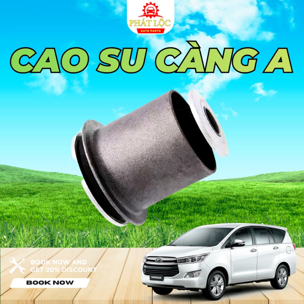 Cao su càng A trên, cao su càng A dưới Innova ( Thương hiệu OEM, Aftermarket) - ảnh 2