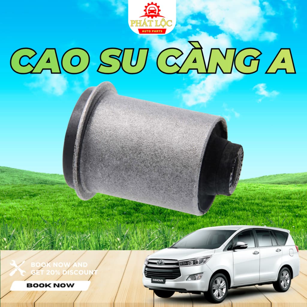 Cao su càng A trên, cao su càng A dưới Innova ( Thương hiệu OEM, Aftermarket) - ảnh 3