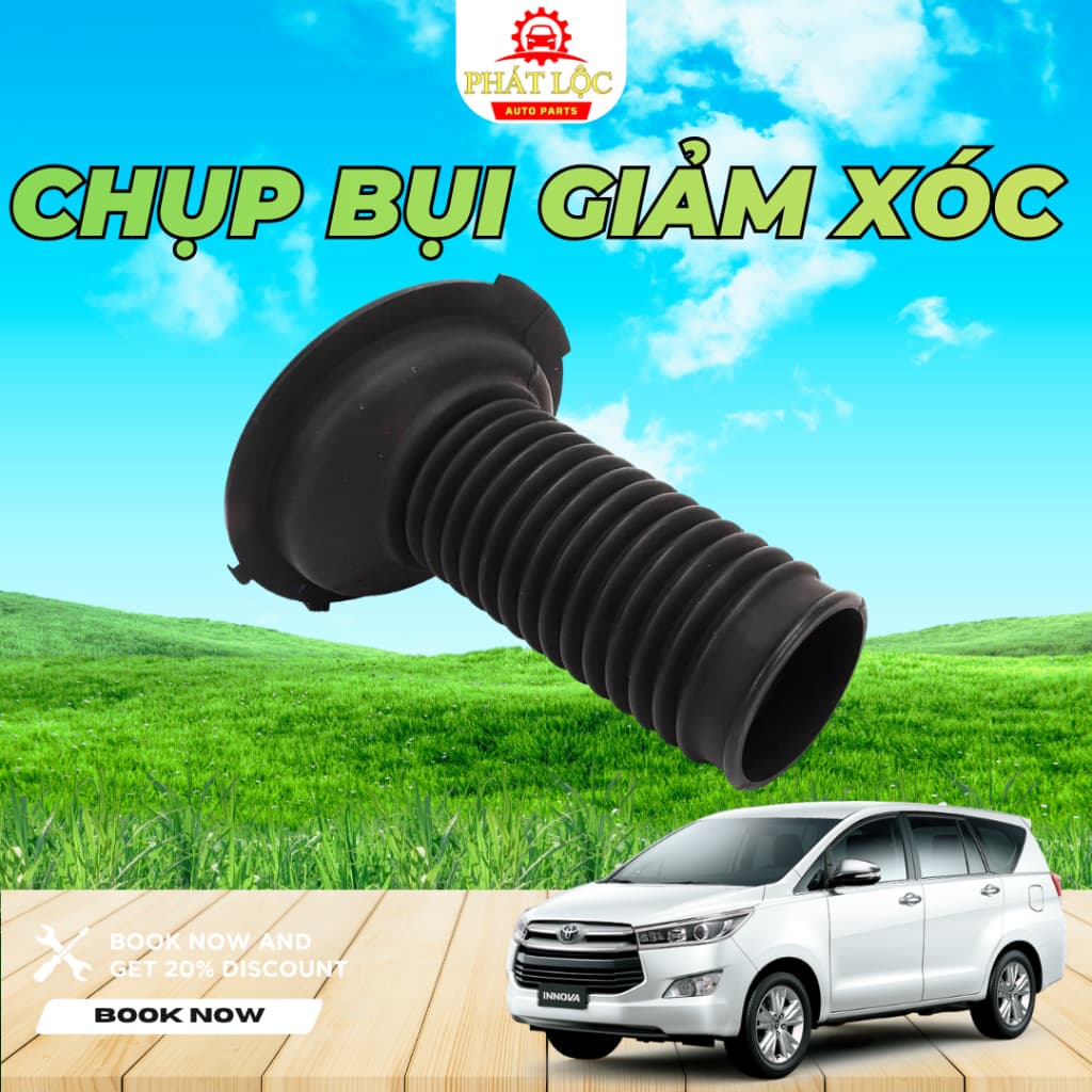 Chụp bụi giảm xóc trước Innova ( Thương hiệu OEM, Aftermarket) - ảnh 2