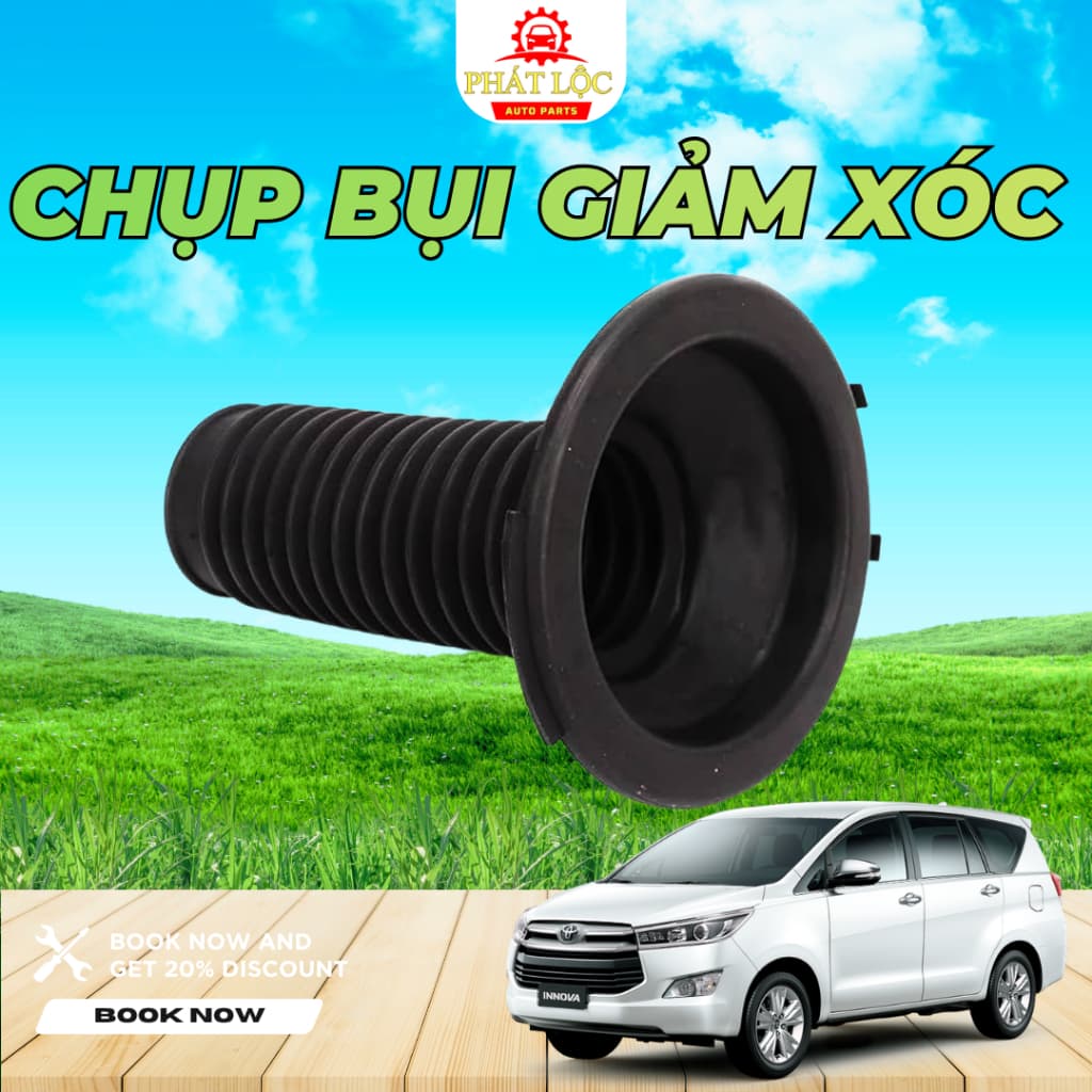 Chụp bụi giảm xóc trước Innova ( Thương hiệu OEM, Aftermarket) - ảnh 3