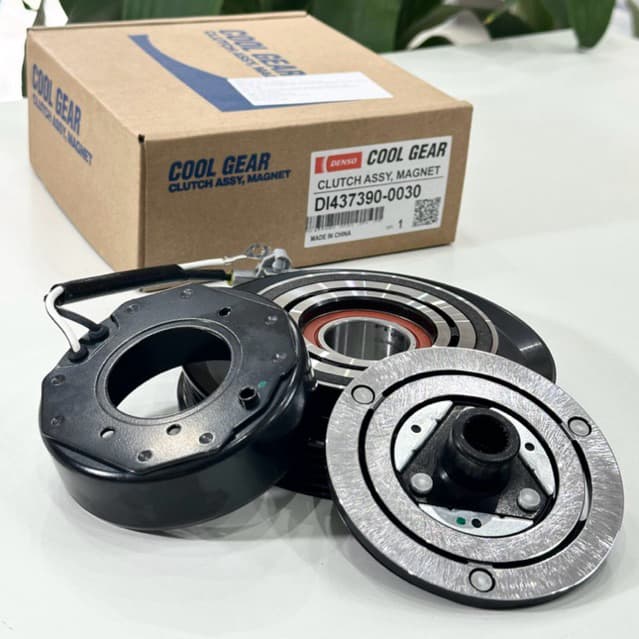 Puly lốc lạnh, côn từ Denso phù hợp xe Vios ( Denso chính hãng) - ảnh 4