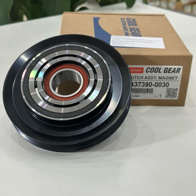 Puly lốc lạnh, côn từ Denso phù hợp xe Vios ( Denso chính hãng) - ảnh 7