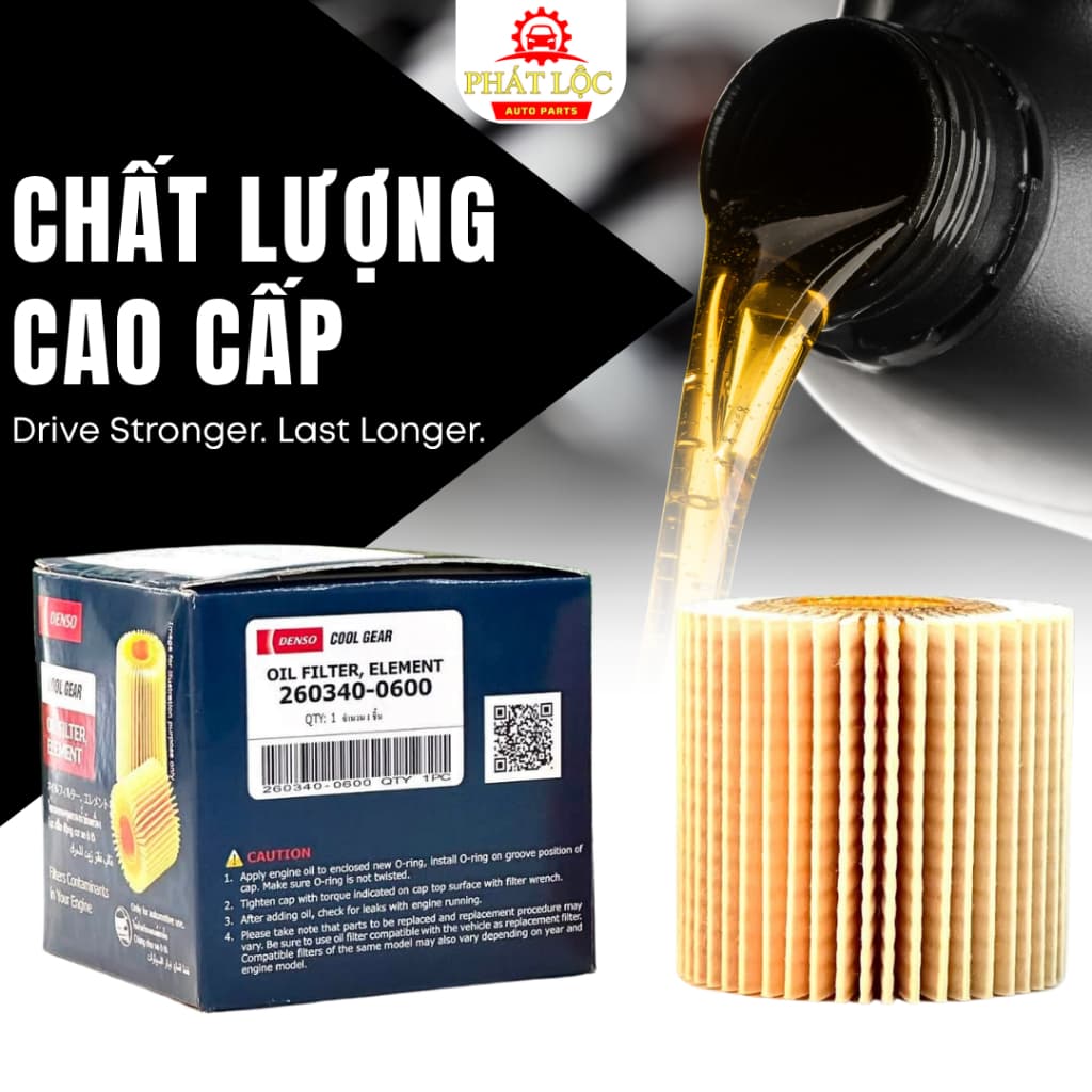 Lọc nhớt Denso phù hợp Camry 2.5,3.5 ( Denso chính hãng) - ảnh 2