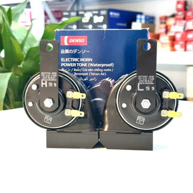 Còi sên 2 giắc Chống Nước ( Denso chính hãng) - ảnh 4