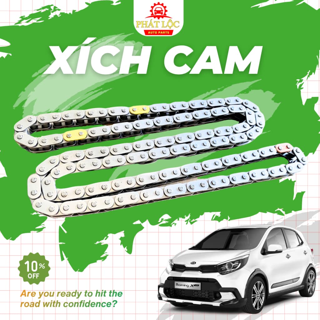 Xích cam, sên cam Kia Morning 2012-2020 ( Hyundai Kia chính hãng- có hóa đơn VAT) - ảnh 3