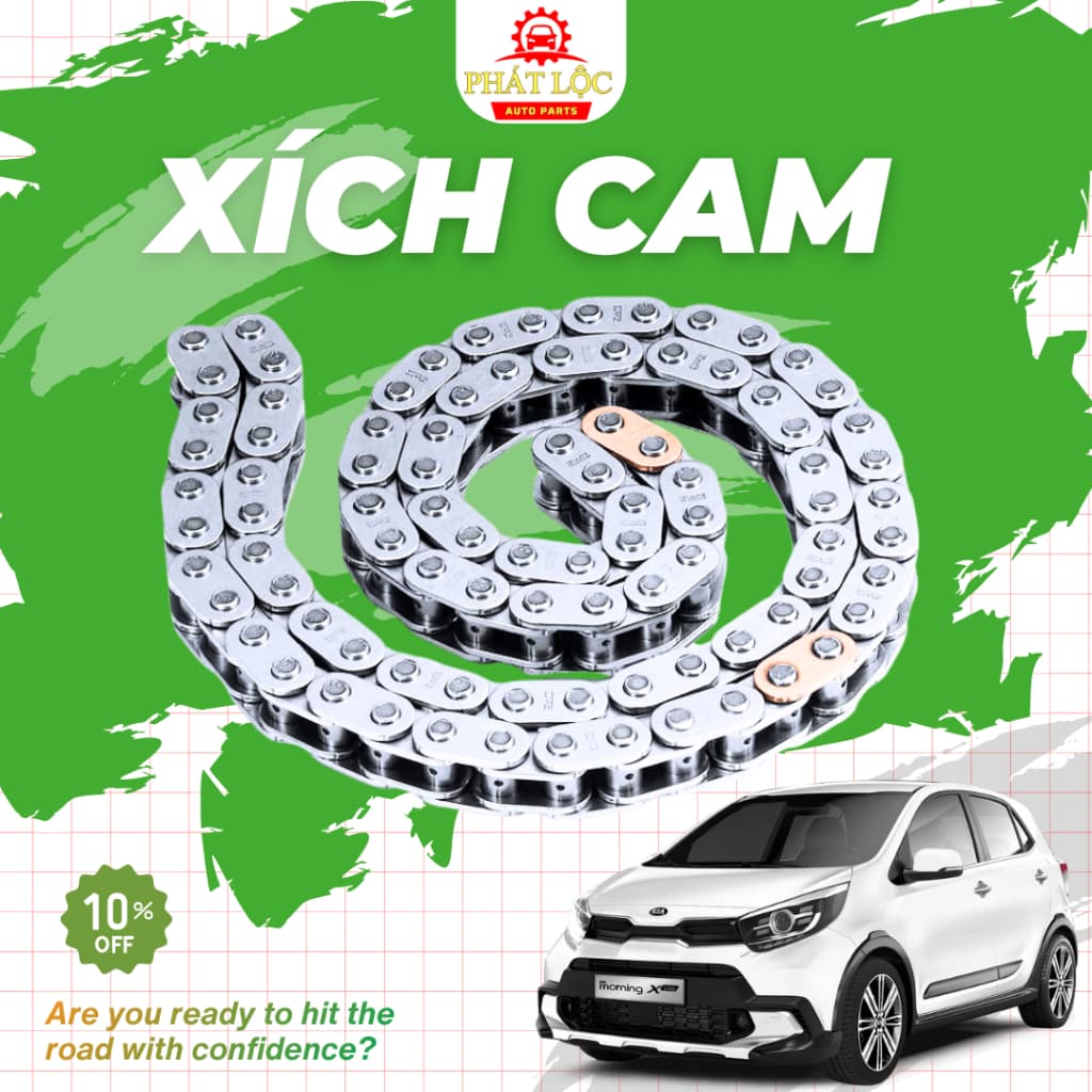 Xích cam, sên cam Kia Morning 2012-2020 ( Hyundai Kia chính hãng- có hóa đơn VAT)