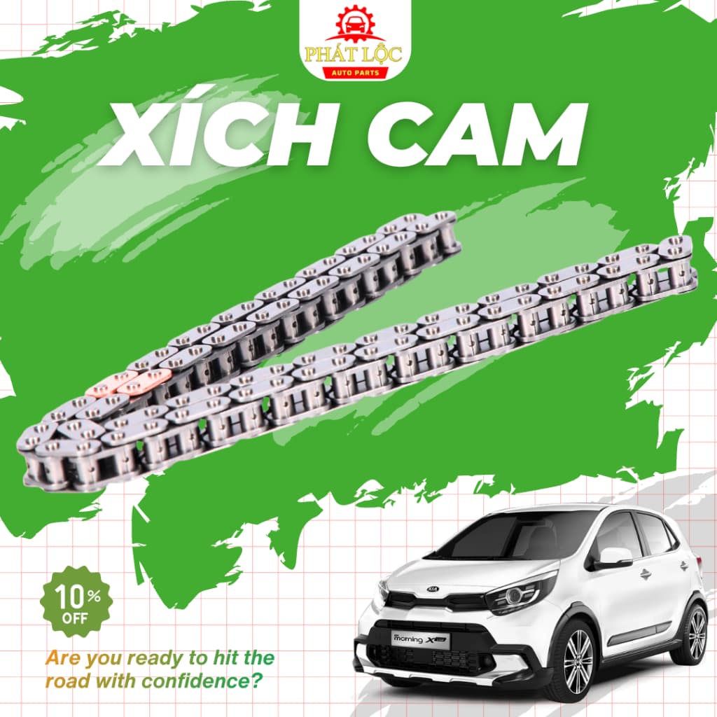 Xích cam, sên cam Kia Morning 2012-2020 ( Hyundai Kia chính hãng- có hóa đơn VAT) - ảnh 2