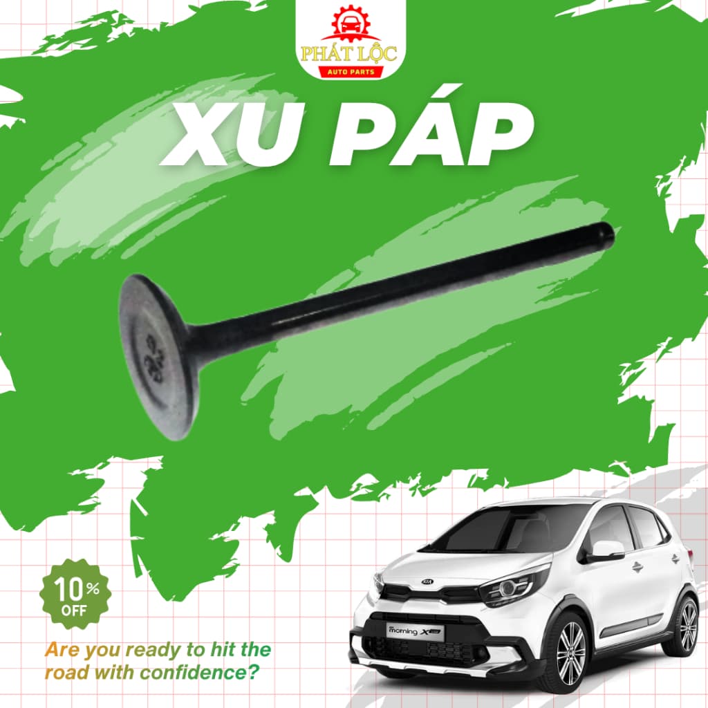 Xu páp hút, xu páp xả Kia Morning 2012-2020, Grand I10 ( Hyundai Kia chính hãng- có hóa đơn VAT) - ảnh 3