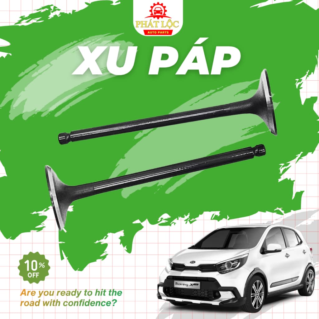 Xu páp hút, xu páp xả Kia Morning 2012-2020, Grand I10 ( Hyundai Kia chính hãng- có hóa đơn VAT) - ảnh 2