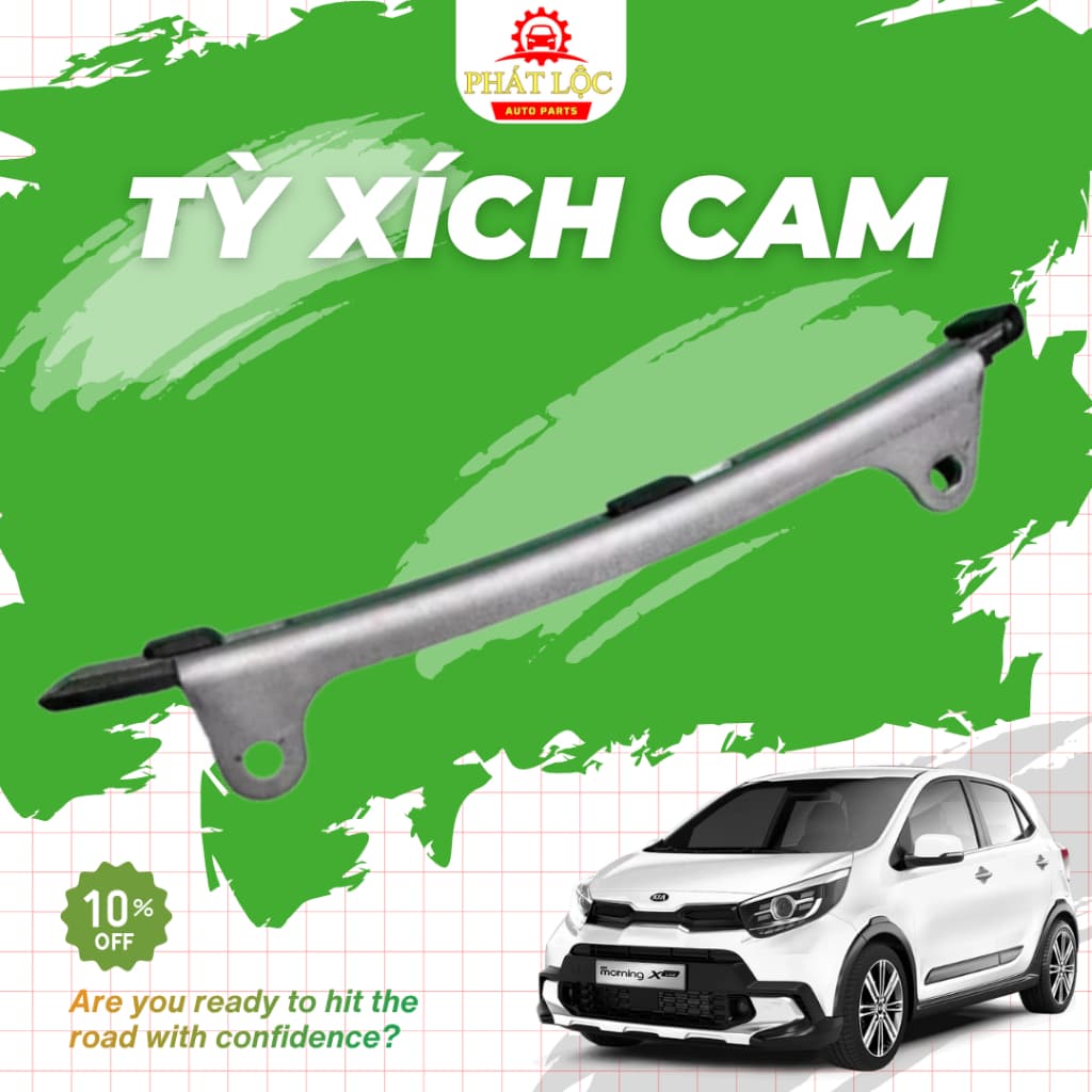 Tỳ cam, dẫn hướng xích cam Kia Morning 2012-2020 ( Hyundai Kia chính hãng- có hóa đơn VAT) - ảnh 2