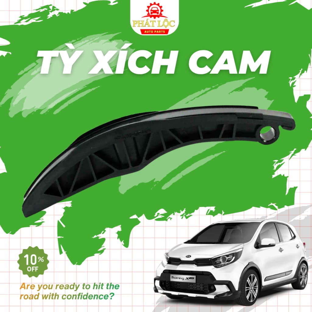 Tỳ cam, dẫn hướng xích cam Kia Morning 2012-2020 ( Hyundai Kia chính hãng- có hóa đơn VAT) - ảnh 3