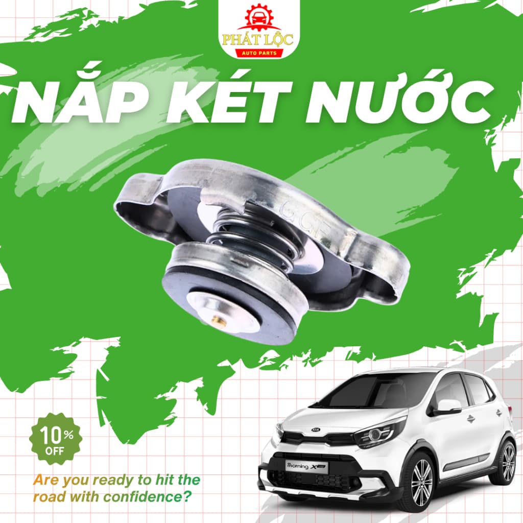 Nắp két nước làm mát Kia Morning 2012-2020, I10, Accent,...( Hyundai Kia chính hãng- có hóa đơn VAT) - ảnh 2