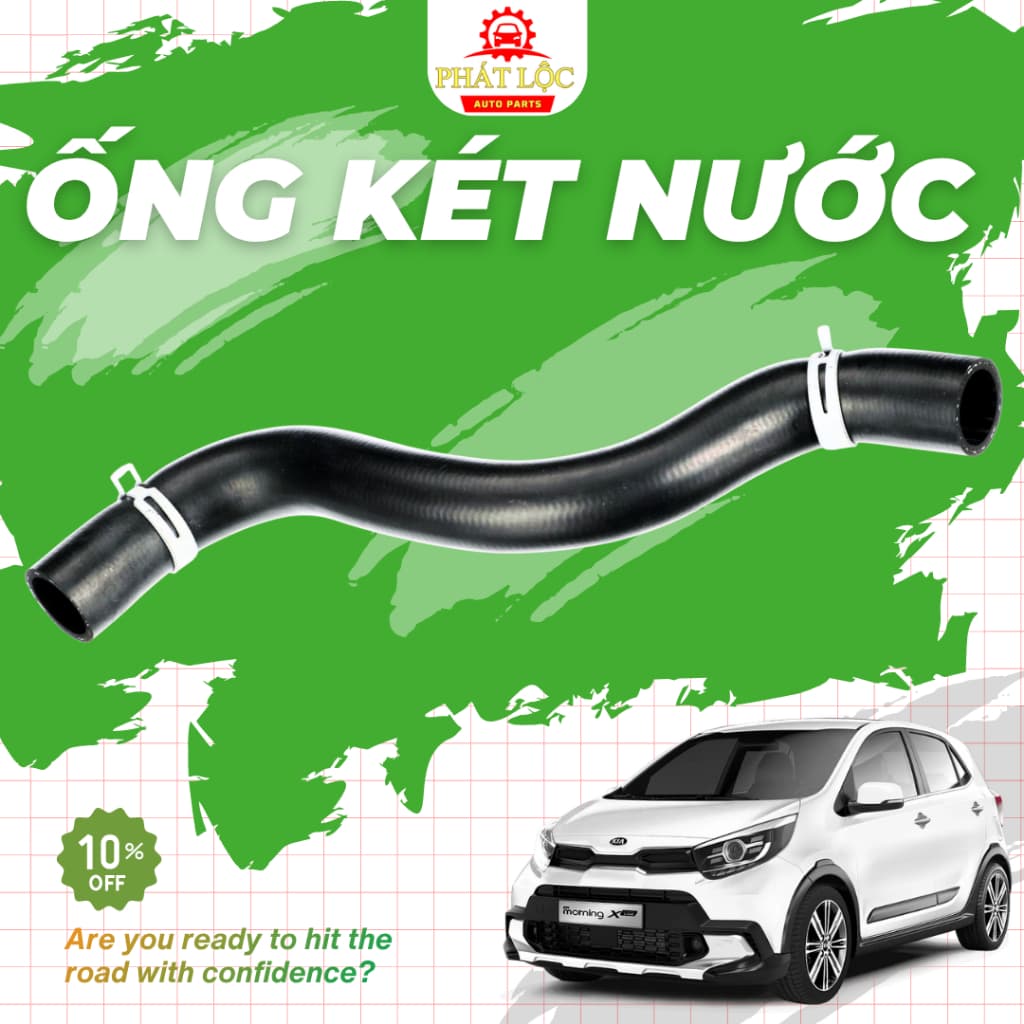 Ống két nước trên, dưới Kia Morning 2012-2020  ( Hyundai Kia chính hãng- có hóa đơn VAT) - ảnh 3