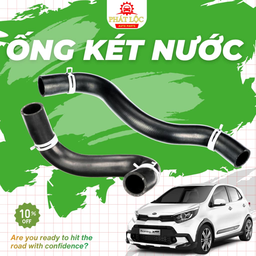 Ống két nước trên, dưới Kia Morning 2012-2020  ( Hyundai Kia chính hãng- có hóa đơn VAT)