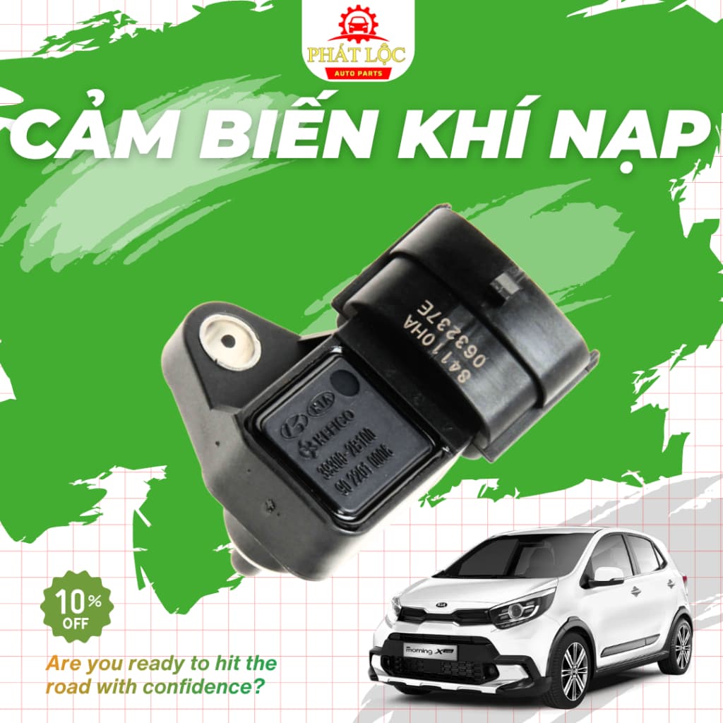 Cảm biến khí nạp, cảm biến chân không Kia Morning 2012-2020, Forte, Cerato...  ( Hyundai Kia chính hãng- có hóa đơn VAT) - ảnh 3