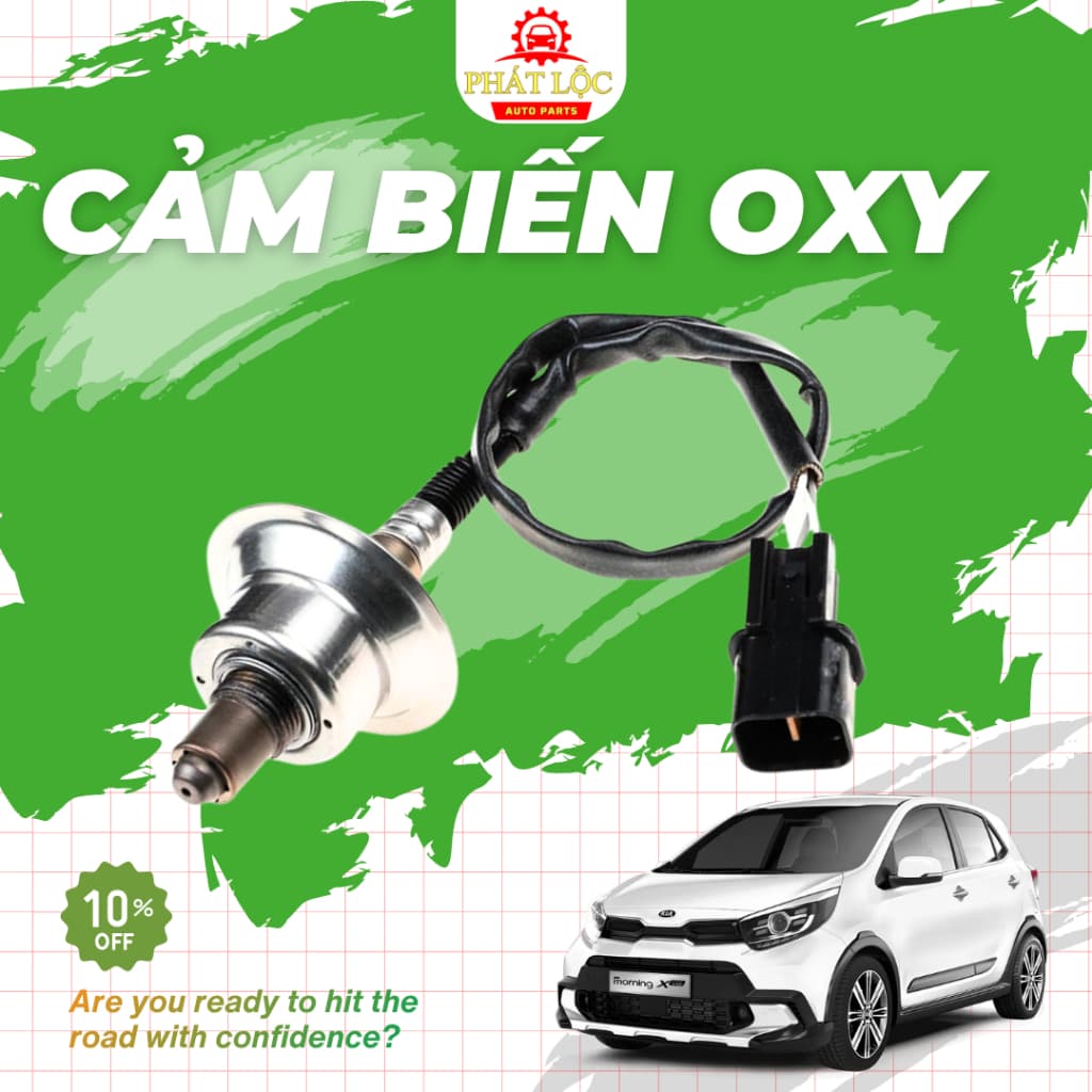 Cảm biến oxy, cảm biến khí xả, cảm biến Lamda  ( Hyundai Kia chính hãng- có hóa đơn VAT) - ảnh 3