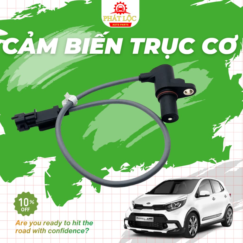 Cảm biến trục cơ, cảm biến cốt máy Kia Morning 2012-2020, I10,...( Hyundai Kia chính hãng- có hóa đơn VAT) - ảnh 3