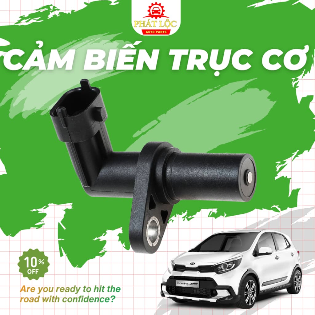 Cảm biến trục cơ, cảm biến cốt máy Kia Morning 2012-2020, I10,...( Hyundai Kia chính hãng- có hóa đơn VAT) - ảnh 2