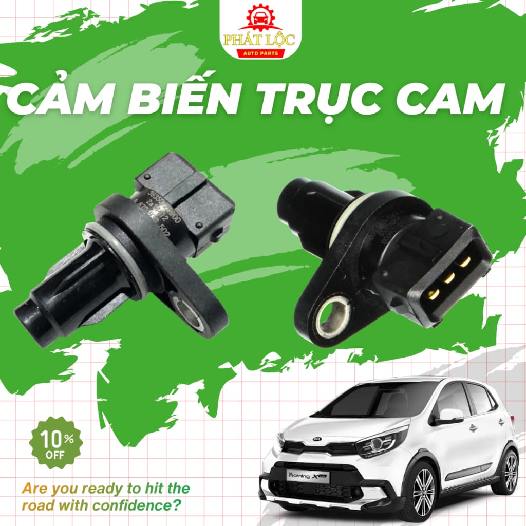 Cảm biến trục cam Kia Morning 2012-2020, Accent,...( Hyundai Kia chính hãng- có hóa đơn VAT)
