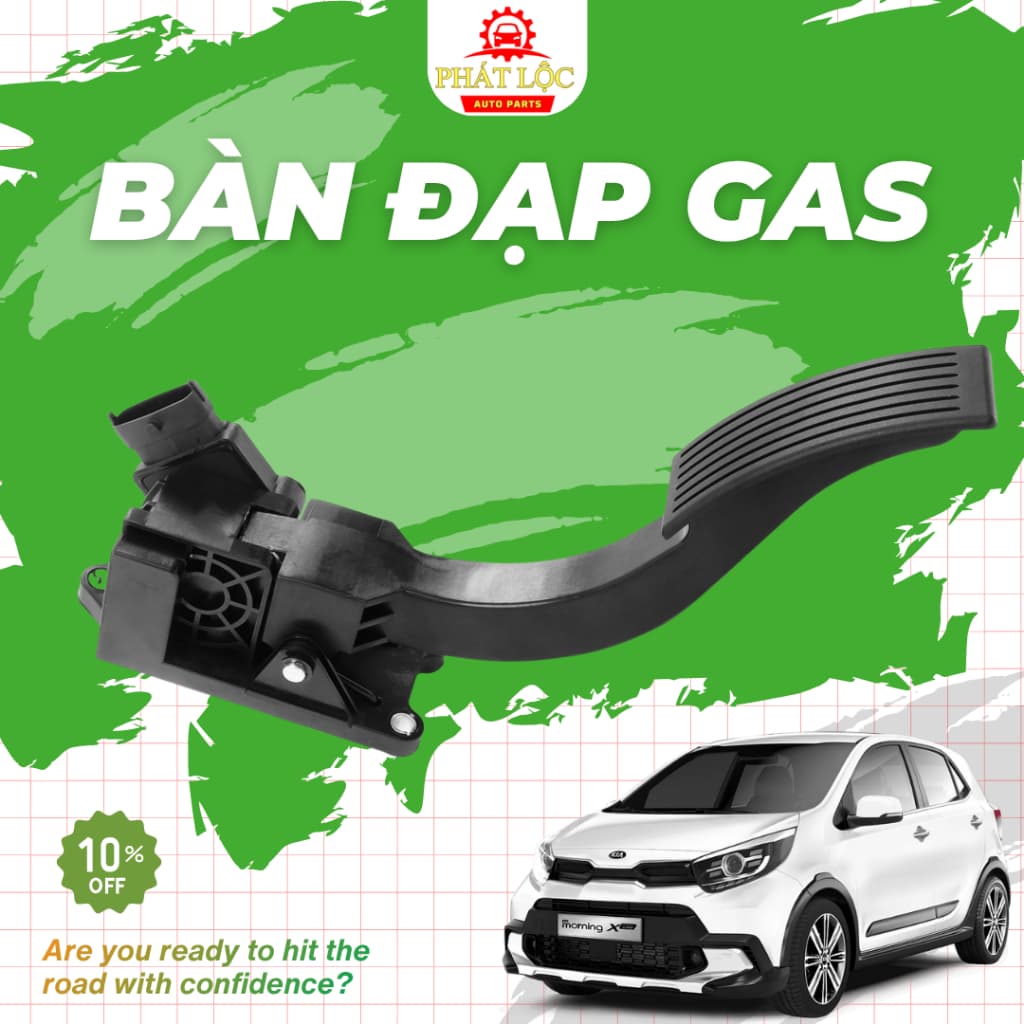 Bàn đạp chân ga Kia Morning 2012-2020( Hyundai Kia chính hãng- có hóa đơn VAT)