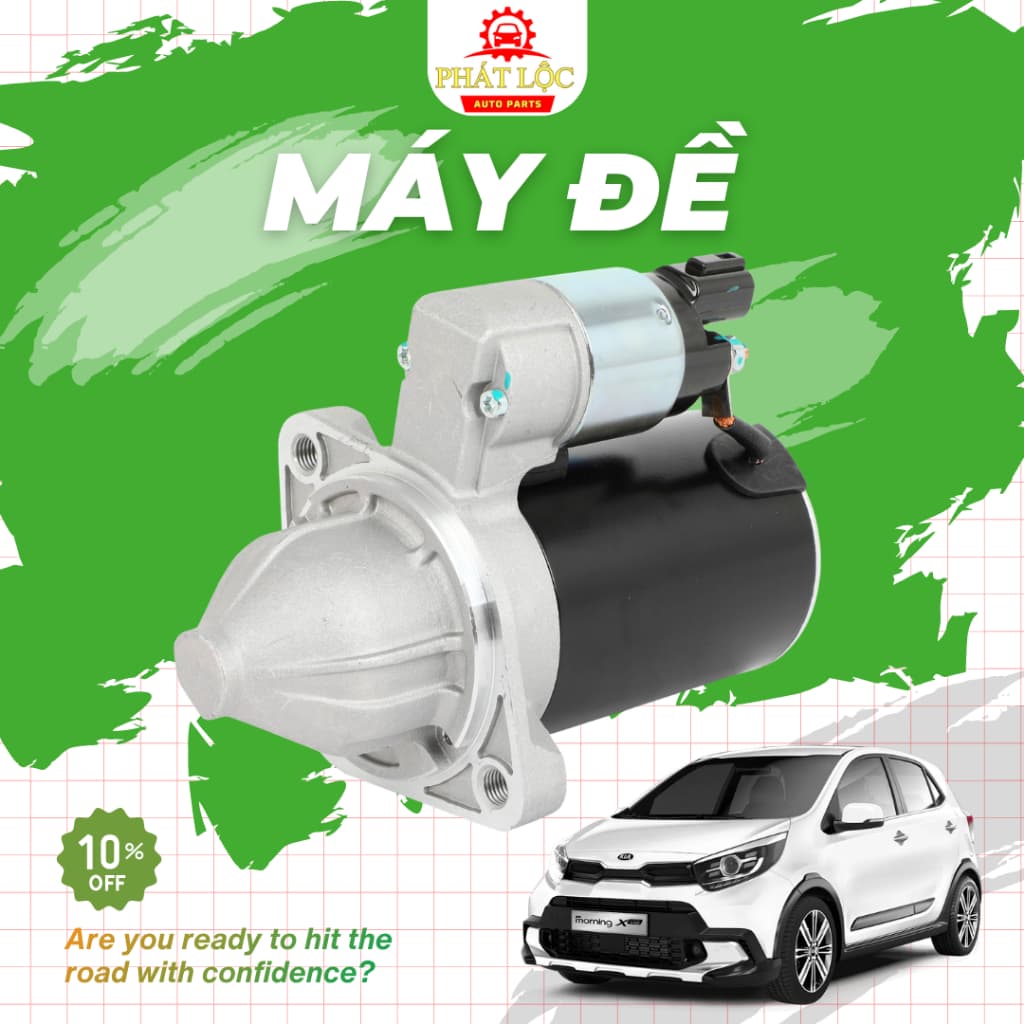 Máy đề, củ đề hàng chính hãng và OEM, Aftermakets phù hợp với xe Morning 2012-2020 ( Hàng chính hãng) - ảnh 3