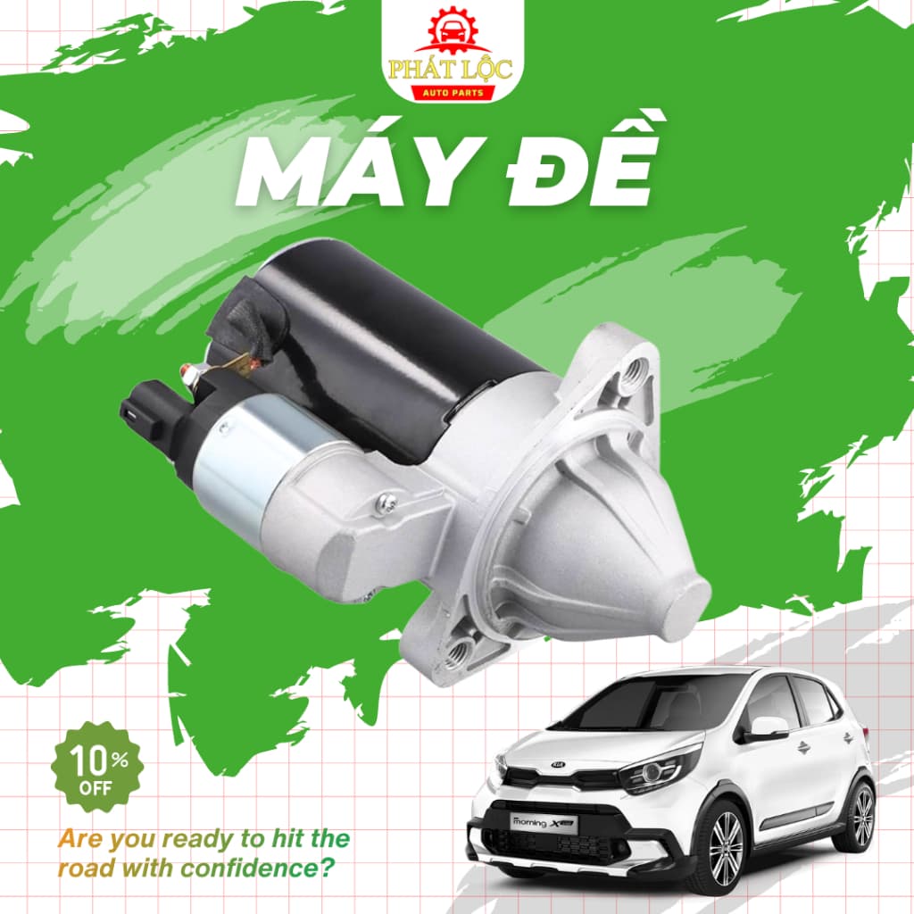 Máy đề, củ đề hàng chính hãng và OEM, Aftermakets phù hợp với xe Morning 2012-2020 ( Hàng chính hãng) - ảnh 2