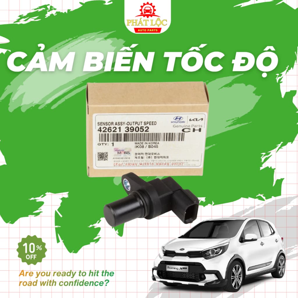 Cảm biến tốc độ đầu ra hàng chính hãng và thương hiệu khác phù hợp xe Morning 2012-2020 ( Hàng chính hãng 100%-có VAT) - ảnh 3