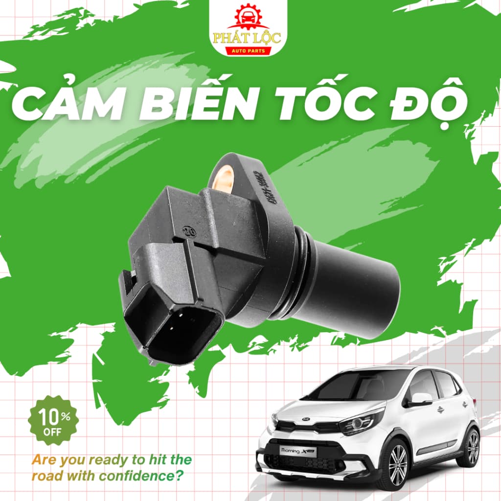 Cảm biến tốc độ đầu ra hàng chính hãng và thương hiệu khác phù hợp xe Morning 2012-2020 ( Hàng chính hãng 100%-có VAT) - ảnh 2