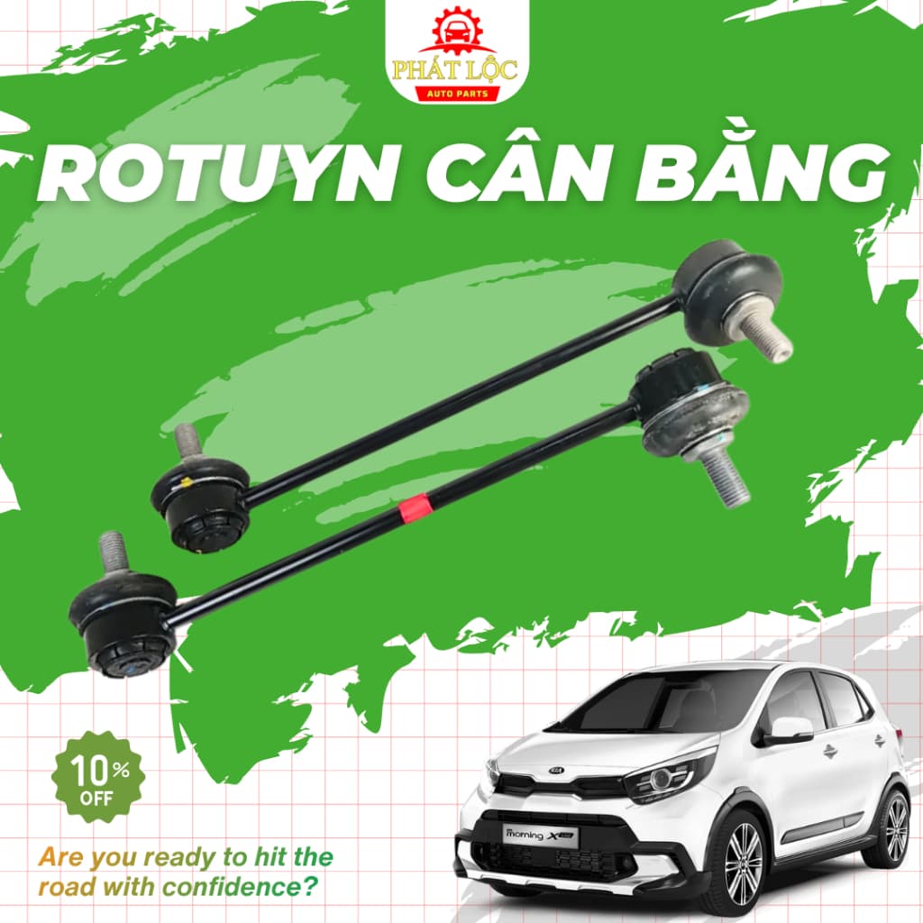 Rotuyn cân bằng trước hàng chính hãng phù hợp Kia Morning 2012-2020 ( Hàng chính hãng- có VAT)