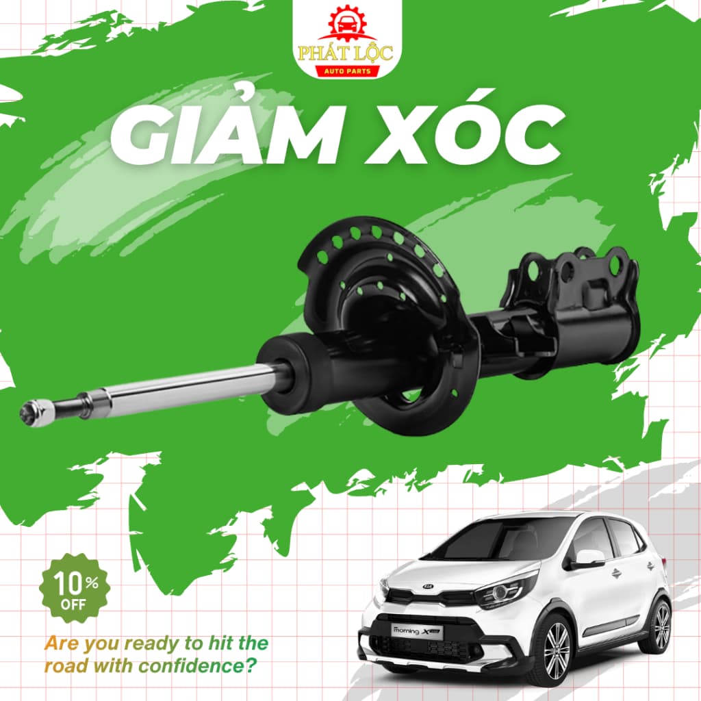 [ Giá 1 đôi] Giảm xóc, phuộc chính hãng dùng cho xe Kia Morning 2012-2020 ( Hàng chính hãng - có VAT) - ảnh 2