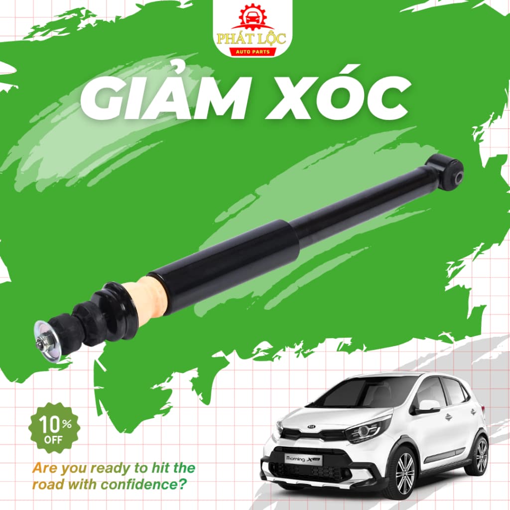 [ Giá 1 đôi] Giảm xóc, phuộc chính hãng dùng cho xe Kia Morning 2012-2020 ( Hàng chính hãng - có VAT) - ảnh 3