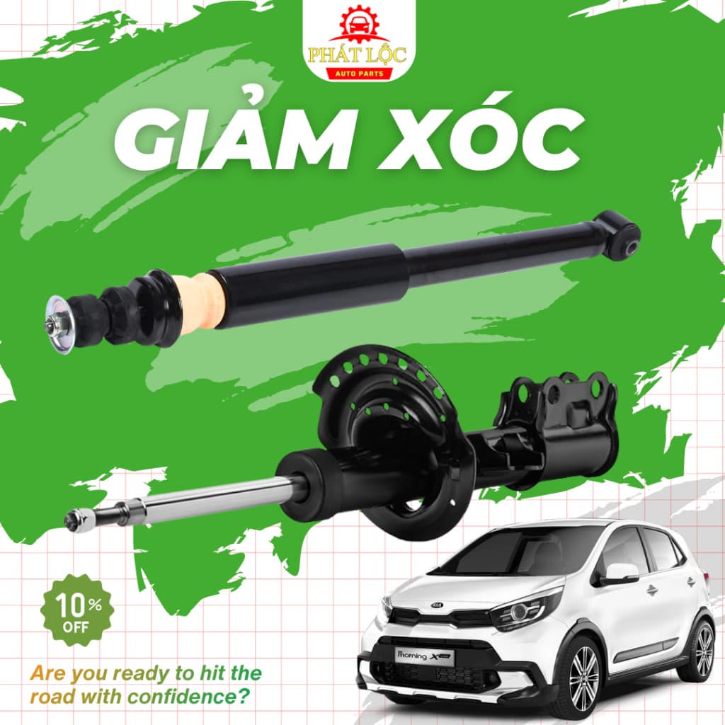 [ Giá 1 đôi] Giảm xóc, phuộc chính hãng dùng cho xe Kia Morning 2012-2020 ( Hàng chính hãng - có VAT)