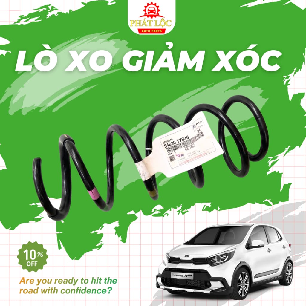 Lò xo giảm xóc hàng chính hãng và thương hiệu OEM, Aftermarkets phù hợp với Morning 2012-2020 ( Hàng chính hãng-có VAT) - ảnh 3