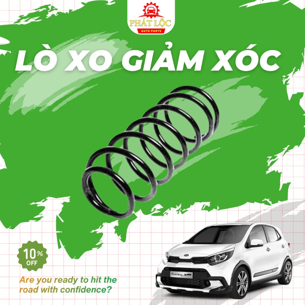 Lò xo giảm xóc hàng chính hãng và thương hiệu OEM, Aftermarkets phù hợp với Morning 2012-2020 ( Hàng chính hãng-có VAT) - ảnh 2