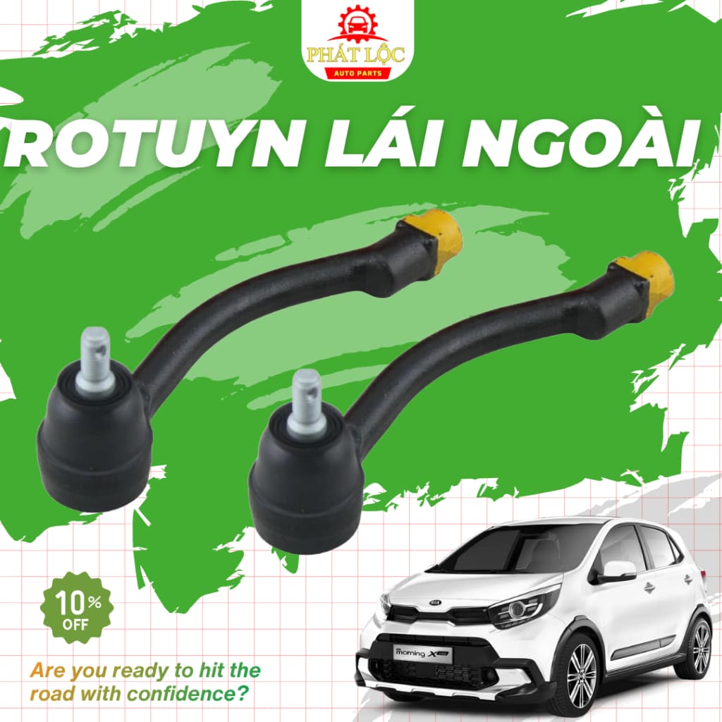 Rotuyn lái ngoài chính hãng phù hợp với Kia Morning 2012-2020 ( Hàng chính hãng- có VAT)