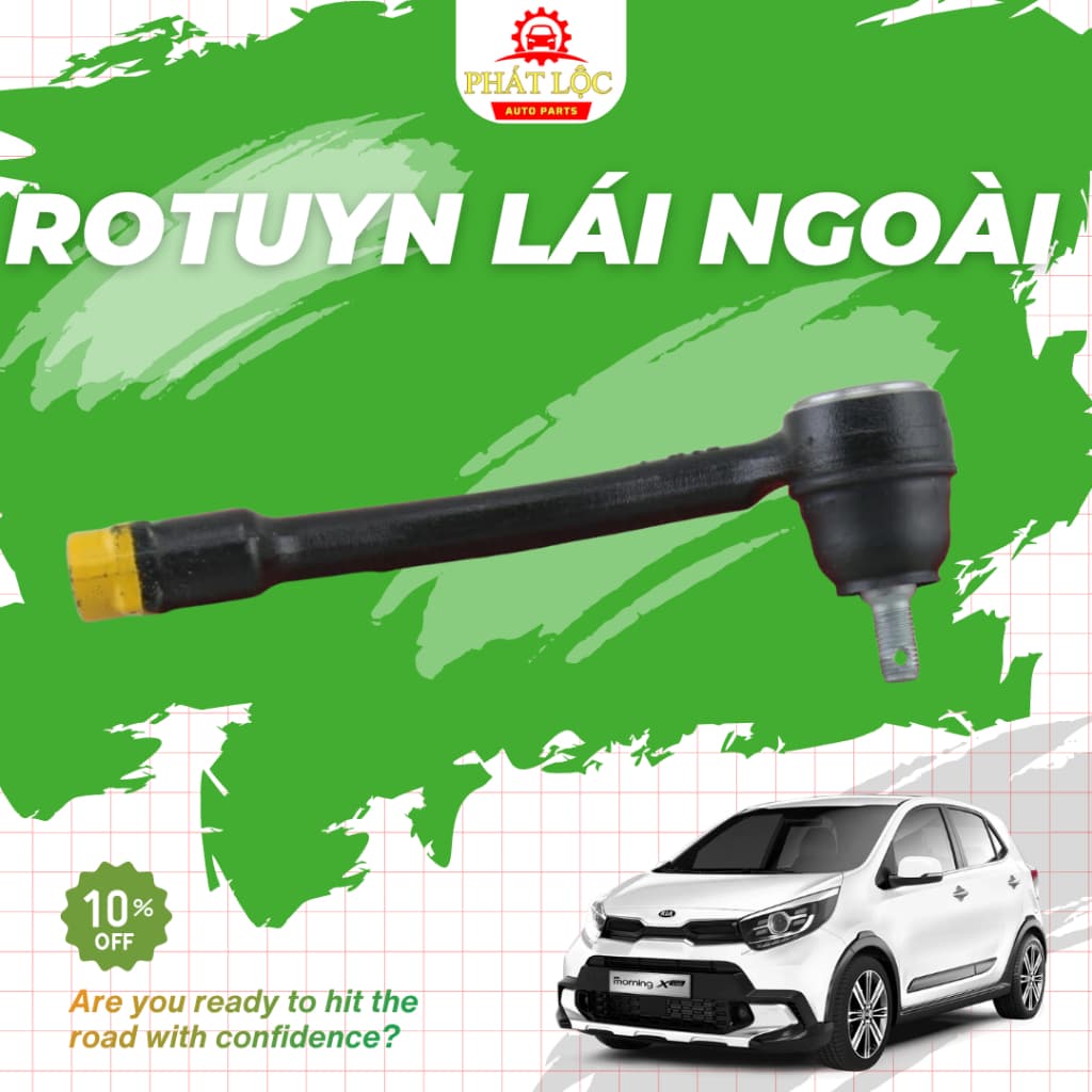 Rotuyn lái ngoài chính hãng phù hợp với Kia Morning 2012-2020 ( Hàng chính hãng- có VAT) - ảnh 2