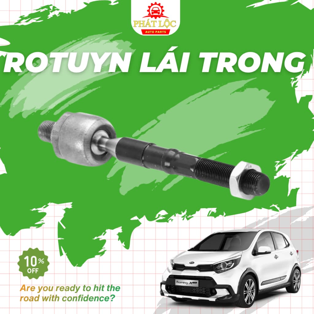 Rotuyn lái trong chính hãng phù hợp với Kia Morning 2012-2020 ( Hàng chính hãng-có VAT) - ảnh 3