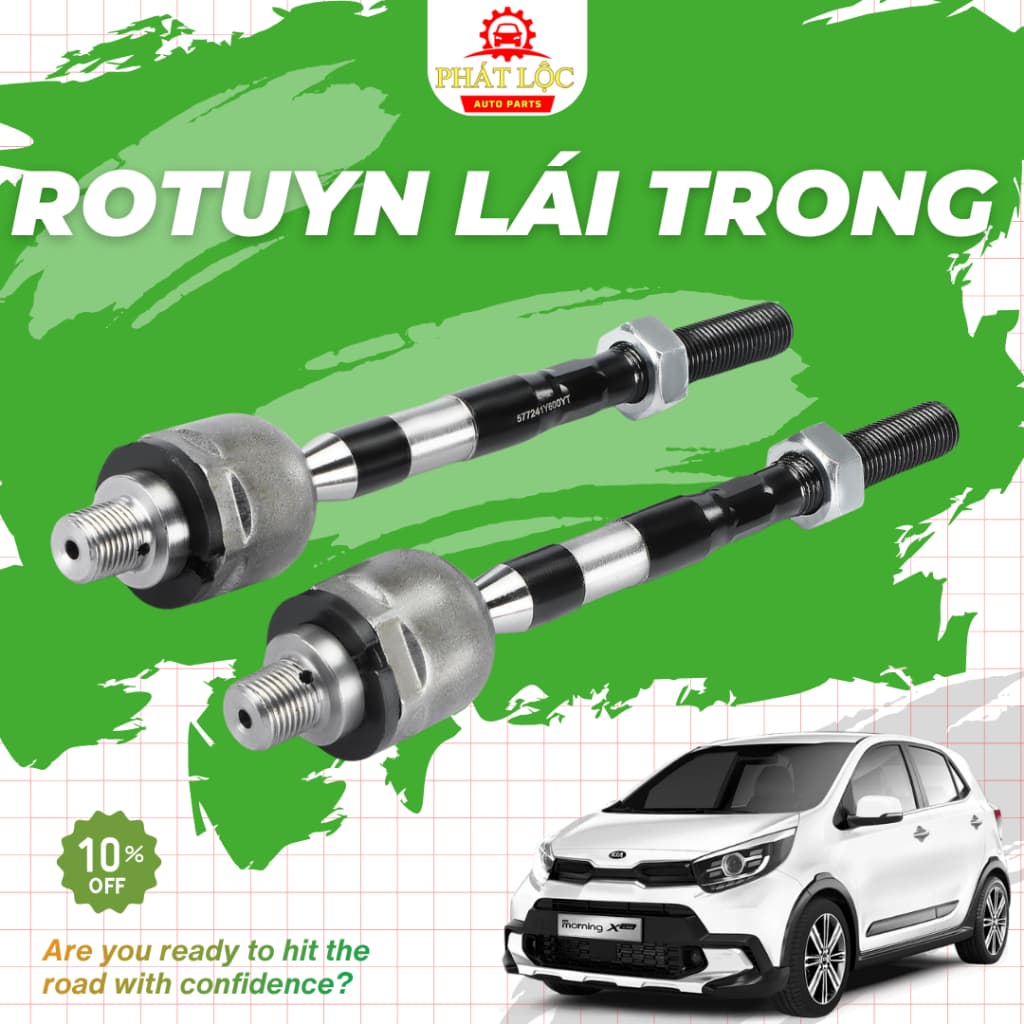 Rotuyn lái trong chính hãng phù hợp với Kia Morning 2012-2020 ( Hàng chính hãng-có VAT)