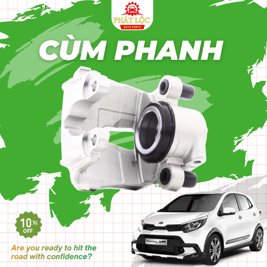 Cùm phanh chính hãng và thương hiệu OEM, Aftermarkets phù hợp Kia Morning 2012-2020 ( Hàng chính hãng- có VAT)